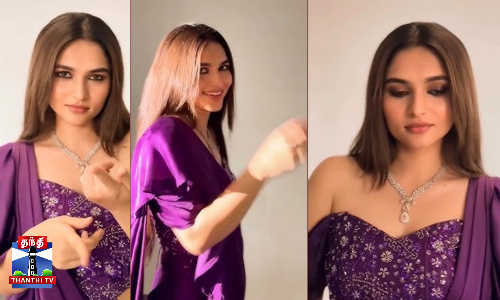 தேவரா பாடலுக்கு ரீல்ஸ் - கயாடு லோஹர் உற்சாகம்