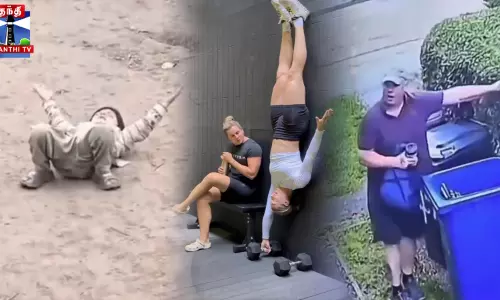 இணையத்தில் கவனம் ஈர்த்த வீடியோஸ்