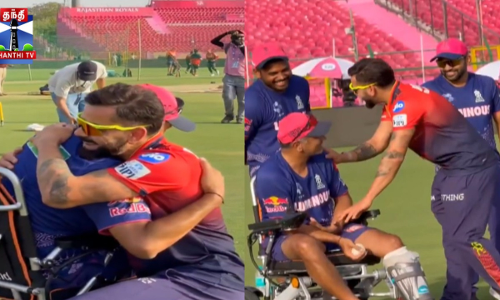 அன்பை பகிர்ந்த ராகுல் டிராவிட் - விராட் கோலி