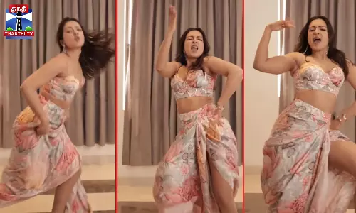 குப்பன் ஹிட் பாடலுக்கு ரீல்ஸ் போட்ட கேத்ரின் தெரசா