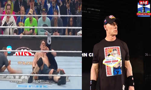 சாம்பியன் பட்டம் வென்ற ஜான் சீனா