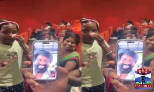 மாமன் பார்த்து அழுத சிறுமி - சூரி நெகிழ்ச்சி