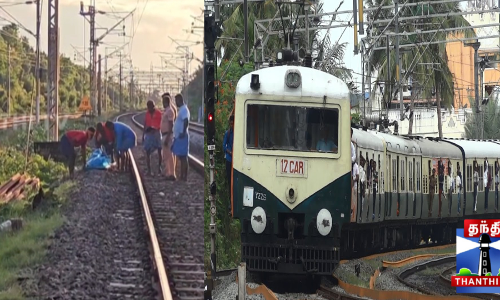 ரயில் மோதி செங்கல் சூளை பணியாளர்கள் உயிரிழப்பு