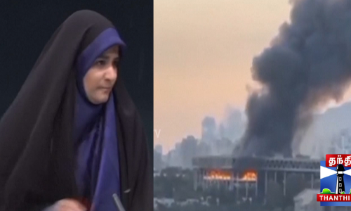 செய்தி நிறுவனம் மீது தாக்குதல் - அதிர்ந்துபோன தொகுப்பாளர்