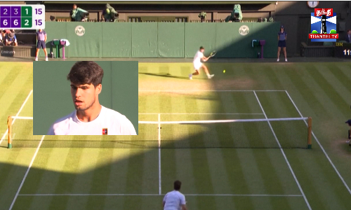 விம்பிள்டன் டென்னிஸ் :  அல்கராஸ் அரையிறுதிக்கு முன்னேற்றம்