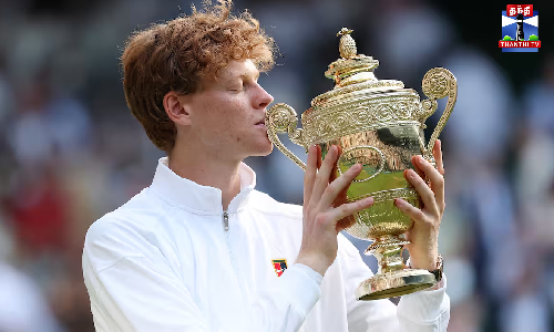 விம்பிள்டன் - அல்கராஸை வீழ்த்தி சாம்பியன் ஆன சின்னர்