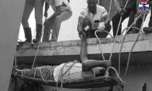 செல்போனில் பேசியபடி மாடியில் இருந்து தவறி விழுந்த தொழிலாளி