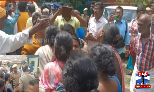 விசாரணைக் கைதி தற்கொலை - உறவினர்கள் தர்ணா