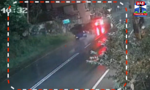 ஜீப் மீது காட்டெருமை மோதி விபத்து - 5 பேர் படுகாயம்