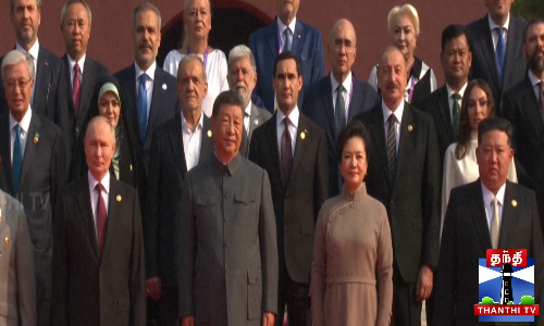 சீனாவின் பிரமாண்ட ராணுவ அணிவகுப்பு - டிரம்ப் கோபம்