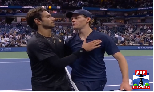 அமெரிக்க ஓபன் - அரையிறுதிக்கு சின்னர் முன்னேற்றம்