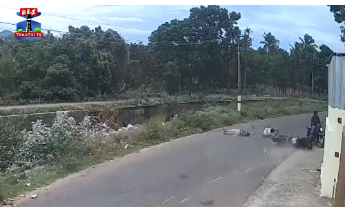 மதுபோதையில் பைக் விபத்து - மாணவி பலியான அதிர்ச்சி காட்சி!