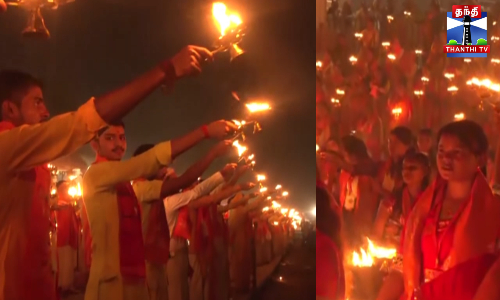 அயோத்தியில் தீப உற்சவ விழா கோலாகலம் இராமாயணத்தின் அத்தியாயங்களை மையமாகக் கொண்டு தீபாவளி அயோத்தி, உ.பி