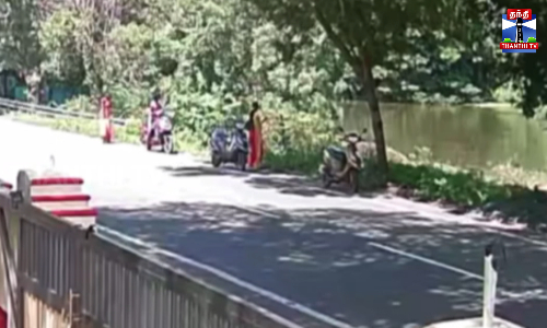 காதலி கண்முன்னே காதலன் தற்கொலை - வெளியான சிசிடிவி காதலி கண்முன்னே காதலன் தற்கொலை - வெளியான சிசிடிவி