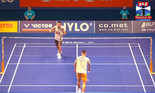 ஹைலோ ஓபன் 2025 - 2வது சுற்றுக்கு முன்னேறிய லக்ஷ்யா சென்