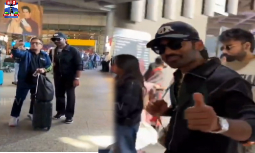 இந்தி படத்தின் புரோமோஷனுக்காக மும்பை சென்ற தனுஷ்