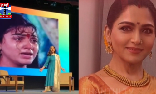 சின்னத்தம்பி பட பாடலை ரீ-கிரியேட் செய்த குஷ்பு