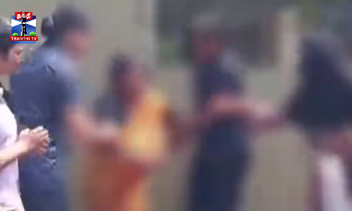 சென்னை காவல் ஆணையர் அலுவலகத்தில் தீக்குளிக்க முயன்ற பெண்