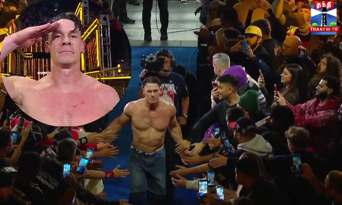 நெகிழ்ச்சியுடன் விடைபெற்றார் ஜான் சீனா