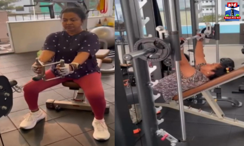 தீவிர உடற்பயிற்சியில் ராதிகா சரத்குமார் - இணையத்தில் பகிர்ந்த வீடியோ