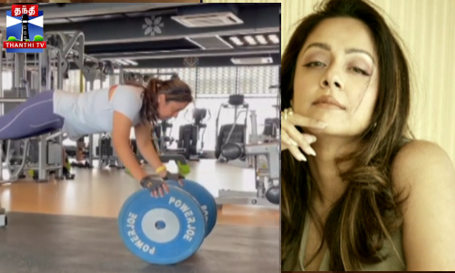 ஜிம்மில் தீவிர உடற்பயிற்சி - நடிகை ஜோதிகா பகிர்ந்த வீடியோ ஜிம்மில் தீவிர உடற்பயிற்சி - நடிகை ஜோதிகா பகிர்ந்த வீடியோ