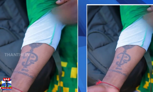 இணையத்தில் வைரலாகும் தென் ஆப்பிரிக்கா வீரரின் முருகன் டாட்டூ