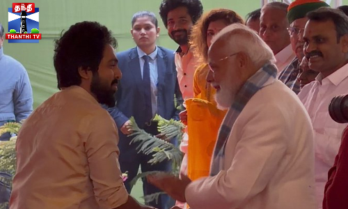 பிரதமர் மோடி முன்னிலையில் திருவாசகம் பாடி உருக வைத்த ஜிவி பிரகாஷ் குமார்