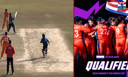 டி20 மகளிர் உலக கோப்பை தகுதி சுற்று - சாதனை படைத்த நெதர்லாந்து