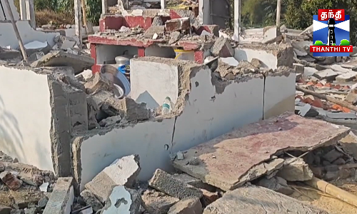 நிலத்தகராறில் வீடு இடிப்பு- பதிலுக்கு தாக்குதல் நடத்திய எதிர் தரப்பு