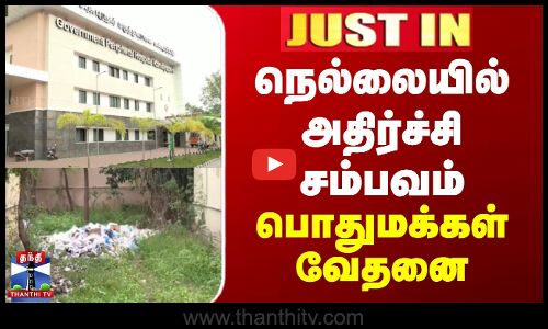 நெல்லையில் அதிர்ச்சி சம்பவம் - பொதுமக்கள் வேதனை