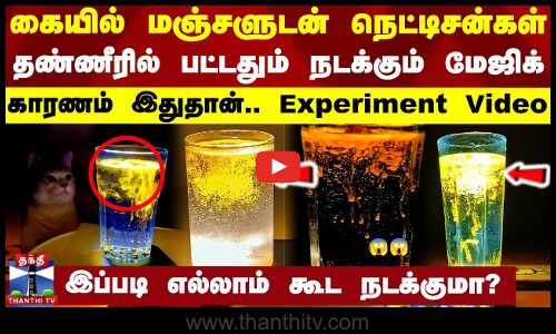 கையில் மஞ்சளுடன் சுற்றும் நெட்டிசன்கள்.. ட்ரெண்டிங் வீடியோ.. காரணம் என்ன?