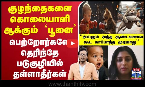 AI | AIVideo | AIBaby | BabyVideo | Parents | ChildCare | குழந்தைகளை கொலையாளி ஆக்கும் `பூனை