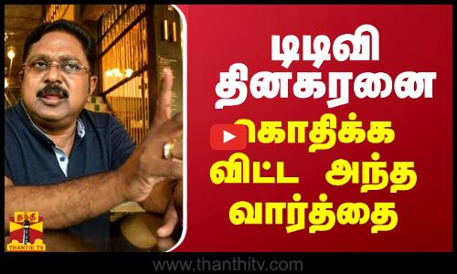 டிடிவி தினகரனை கொதிக்க வைகைச் செல்வனின் அந்த வார்த்தை