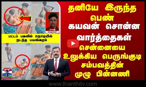 தனியே இருந்த பெண் | கயவன் சொன்ன வார்த்தைகள் | பட்டப் பகலில் நொடியில் நடந்த பயங்கரம்