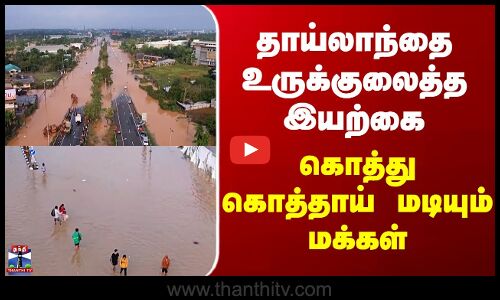 Thailand Flood | தாய்லாந்தை உருக்குலைத்த இயற்கை - கொத்து கொத்தாய் மடியும் மக்கள்