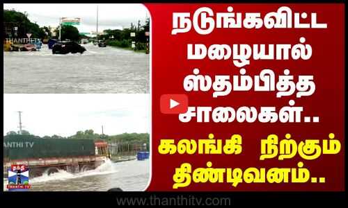 Ditwah Cyclone | Tindivanam | நடுங்கவிட்ட மழையால் ஸ்தம்பித்த சாலைகள்.. கலங்கி நிற்கும் திண்டிவனம்..