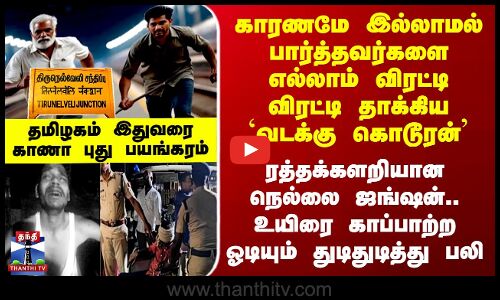 ரத்தக்களறியான நெல்லை.. உயிரை காப்பாற்ற ஓடியும் துடிதுடித்து பலி.. யார் அந்த வடக்கு கொடூரன்?