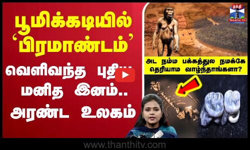 🔴LIVE :Australopithecus | பூமிக்கடியில் `பிரமாண்டம்’ வெளிவந்த புதிய மனித இனம்.. அரண்ட உலகம்