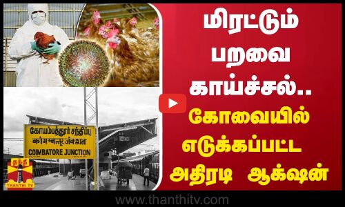 மிரட்டும் பறவை காய்ச்சல்... கோவையில் எடுக்கப்பட்ட அதிரடி ஆக்‌ஷன்
