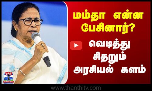 Mamata Banaerjee Speech | மம்தா என்ன பேசினார்? - வெடித்து சிதறும் அரசியல் களம்