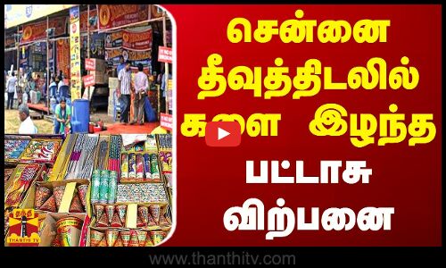 சென்னை தீவுத்திடலில் களை இழந்த பட்டாசு விற்பனை