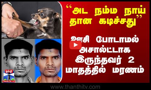 ``அட நம்ம நாய் தான கடிச்சது’’ - ஊசி போடாமல் அசால்ட்டாக இருந்தவர் 2 மாதத்தில் மரணம்