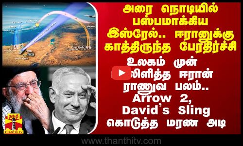 அரை நொடியில் பஸ்பமாக்கிய இஸ்ரேல்.. ஈரானுக்கு காத்திருந்த பேரதிர்ச்சி