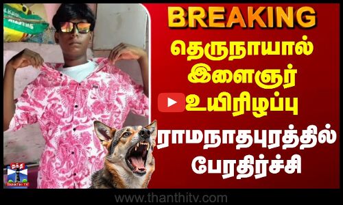 Rabies Death | தெருநாயால் இளைஞர் உயிரிழப்பு - ராமநாதபுரத்தில் பேரதிர்ச்சி