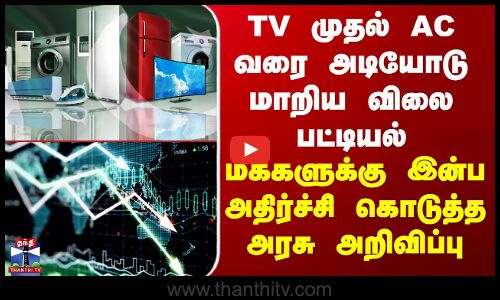GST | இன்று முதல் மொத்தமாக மாறிய விலை... எதிர்பார்க்கவே முடியாத அளவுக்கு குறைந்த விலைவாசி
