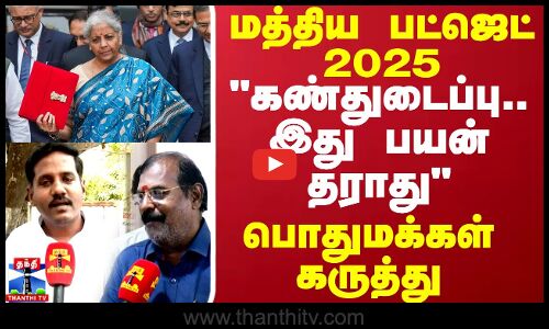 மத்திய பட்ஜெட் 2025 கடைசி Ball-ல Sixer அடிச்சிட்டாங்க பொதுமக்கள் கருத்து