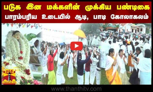 படுக இன மக்களின் முக்கிய பண்டிகை.. பாரம்பரிய உடையில் ஆடி, பாடி கோலாகலம் | Nilgiris