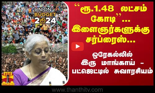 ``ரூ.1.48 லட்சம் கோடி- இளைஞர்களுக்கு சர்ப்ரைஸ்... ஒரேகல்லில் இரு மாங்காய்- பட்ஜெட்டில் சுவாரசியம்