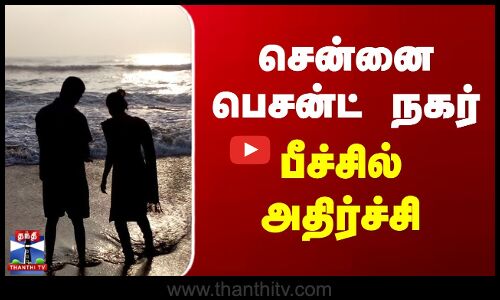 Chennai Besant Nagar Beach | சென்னை பெசன்ட் நகர் பீச்சில் அதிர்ச்சி