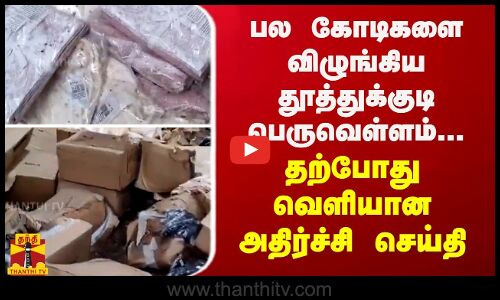 பல கோடிகளை விழுங்கிய தூத்துக்குடி பெருவெள்ளம்... தற்போது வெளியான அதிர்ச்சி செய்தி